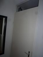 Binnen deur opdek met kozijn., Doe-het-zelf en Verbouw, Deuren en Horren, Ophalen, Glas, Gebruikt, 80 tot 100 cm