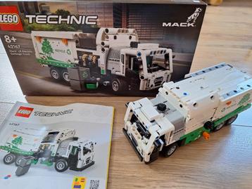 Technisch lego: Mack vuilniswagen - 42167 beschikbaar voor biedingen