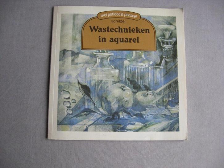 Met Potlood & Penseel - schilder Wastechnieken in Aquarel, Hobby en Vrije tijd, Schilderen, Gebruikt, Overige typen, Verzenden