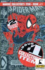 Spider-Man (1990) # 1 - Extreme rare Silver Cover in Bag, Eén comic, Ophalen of Verzenden, Zo goed als nieuw, Amerika