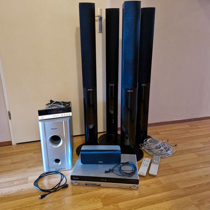 Pioneer home cinema set DVD & HDD Recorder Dolby Surround, Audio, Tv en Foto, Home Cinema-sets, Gebruikt, Overige spelers, 5.1-systeem