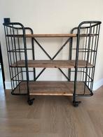 Industriële bakkersrek, Huis en Inrichting, Ophalen, Met plank(en), Gebruikt, Minder dan 150 cm
