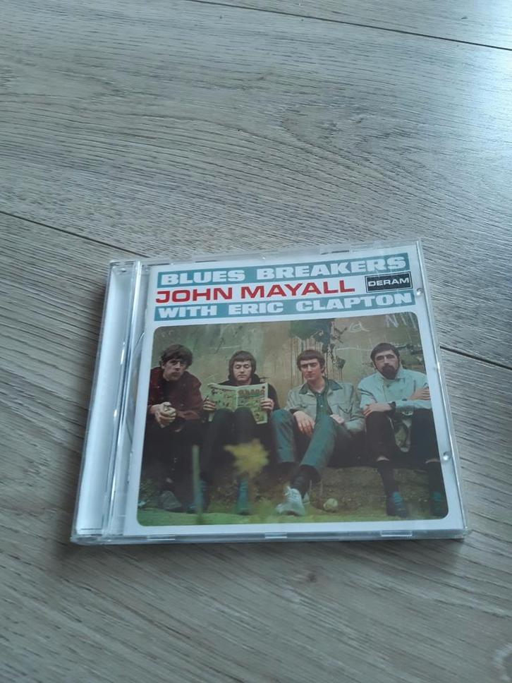 John Mayall with Eric Clapton - Bluesbreakers, 12 bonus trx, Cd's en Dvd's, Cd's | Pop, Zo goed als nieuw, 1960 tot 1980, Ophalen of Verzenden