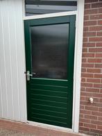 Houten buitendeur, Doe-het-zelf en Verbouw, Kozijnen en Schuifpuien, 75 tot 150 cm, Deurkozijn, Ophalen of Verzenden, Zo goed als nieuw