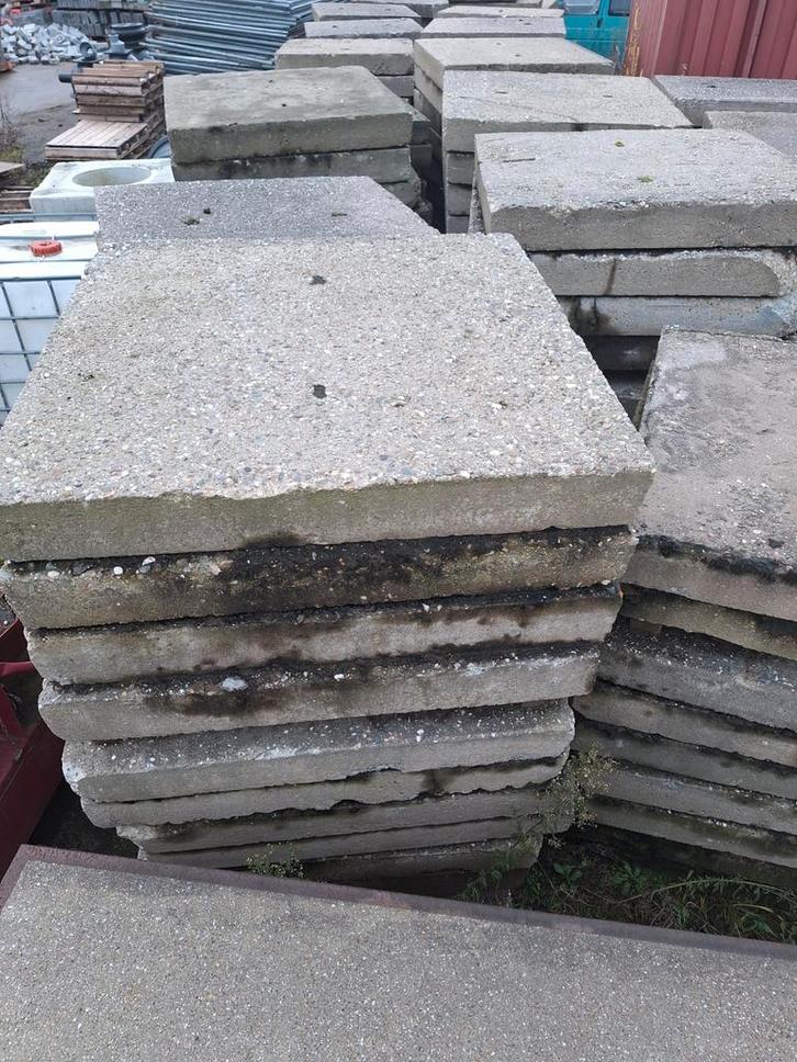 Betonplaten 130x130, 16cm. Gratis bezorging, Tuin en Terras, Tegels en Klinkers, Gebruikt, Overige typen, Beton, Ophalen of Verzenden