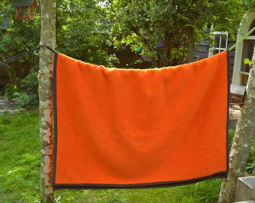 Vintage Jaren 70 dralon deken, Huis en Inrichting, Woonaccessoires | Plaids en Woondekens, Zo goed als nieuw, Ophalen of Verzenden