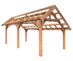 Traditionele kapschuur 6,6x3,6m NIEUW (bouwpakket), Tuin en Terras, Overkappingen, Ophalen, Nieuw, Veranda