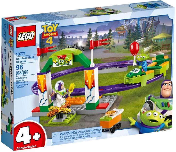 10771 - Juniors: Carnival Thrill Coaster, Kinderen en Baby's, Speelgoed | Duplo en Lego, Nieuw, Lego, Complete set, Verzenden