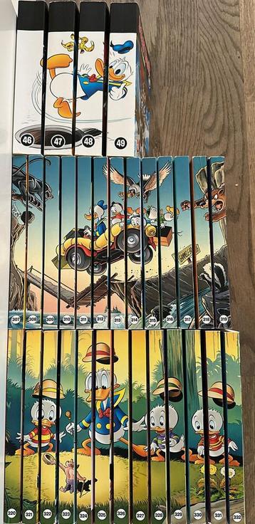 Complete rugtekeningen Donald duck pockets beschikbaar voor biedingen