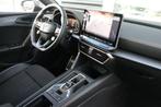 CUPRA Leon 1.5 eTSI NW Model 150PK DSG Led Navi Cam ACC, Zwart, 4 cilinders, 150 pk, Leder en Stof