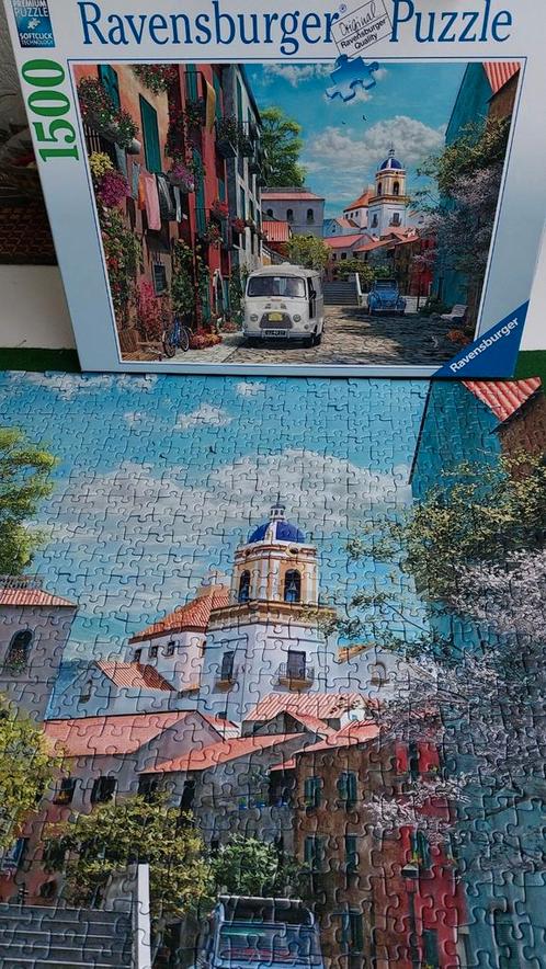RAVENSBURGER legpuzzel.   ZUID- FRANKRIJK.  1500stukjes.., Hobby en Vrije tijd, Denksport en Puzzels, Zo goed als nieuw, Legpuzzel