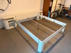 Auping bed met kastjes 200x180x48, Huis en Inrichting, Slaapkamer | Bedden, Ophalen, Gebruikt, Wit, Tweepersoons