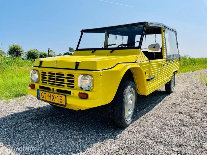 Mehari 4 pers. Jaune Atacama 03-1984 59.955 km, Auto's, Citroën, Bedrijf, Te koop, Overige modellen, Benzine, Overige carrosserieën