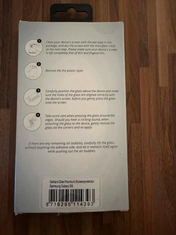 Samsung S9 Screenprotector - Selencia Premium Glas beschikbaar voor biedingen