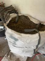 Bigbag zwarte zand, Tuin en Terras, Zand, Ophalen, Gebruikt, Ophoogzand