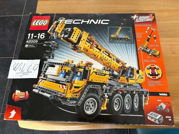 LEGO Technic - 42009 - Mobile Crane Mk II, Kinderen en Baby's, Speelgoed | Duplo en Lego, Nieuw, Lego, Complete set, Ophalen of Verzenden