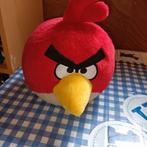 Rode Angry bird knuffel 27 cm x 23 cm angry birds, Ophalen of Verzenden