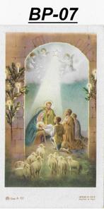 Bp07 prentje geboorte van christus, Ophalen of Verzenden, Zo goed als nieuw, Kaart of Prent