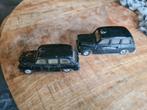 2 oude londense taxi's budgie models en corgi toys, Corgi, Gebruikt, Ophalen of Verzenden, Auto