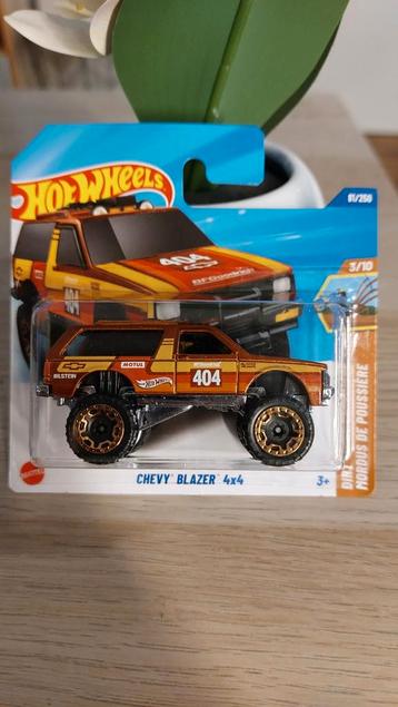 Hot Wheels Chevy Blazer 4x4 - Zo goed als nieuw! beschikbaar voor biedingen