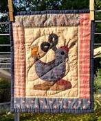 Sewing chicken kip applicatie quilt. Handmade, Ophalen of Verzenden, Zo goed als nieuw