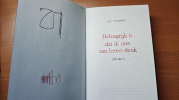 A.L. Snijders - Belangrijk is dat ik niet aan lezers denk beschikbaar voor biedingen