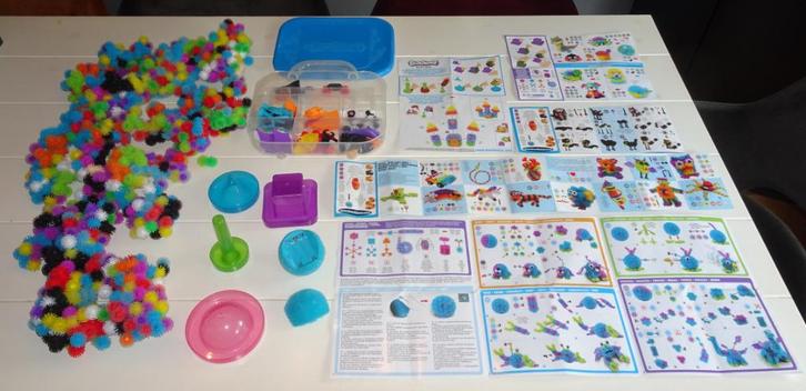 Bunchems (Meerdere Sets inclusief accessoires), Kinderen en Baby's, Speelgoed | Educatief en Creatief, Zo goed als nieuw, Knutselen