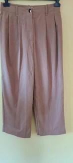 Momoni broek camel bruin rechte pijp It.mt 42 = NL mt 38, Maat 38/40 (M), Bruin, Momoni, Ophalen of Verzenden