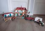 Schleich Huis, Stal, Pick-up & Trailer - Prachtige Set!, Ophalen of Verzenden, Zo goed als nieuw, Toebehoren