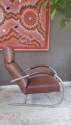 LABEL James Dean fauteuil van Gerard van den Berg, Huis en Inrichting, Fauteuils, Ophalen, Gebruikt, 75 tot 100 cm, 50 tot 75 cm