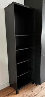 BESTÅ, zwartbruin, 60x40x202 cm Ikea, Met plank(en), Overige materialen, 200 cm of meer, 50 tot 100 cm