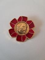 speldje met kop Lenin op rozet, Ophalen of Verzenden, Zo goed als nieuw, Figuurtje, Speldje of Pin