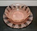 Art-déco coupe met onderbord, Ophalen of Verzenden