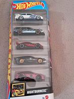 Hot Wheels Nightburnerz 5 pack Toyota Subaru Ford Nissan, Hobby en Vrije tijd, Modelauto's | Overige schalen, Ophalen of Verzenden