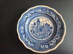 Petrus Regout wandbord "Vinktoren Maastricht" Delfts blauw, Antiek en Kunst, Antiek | Wandborden en Tegels, Ophalen of Verzenden