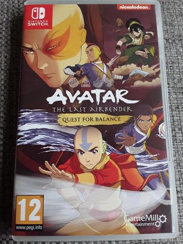 Nintendo Switch Avatar the Last Airbender Quest For Balance beschikbaar voor biedingen