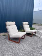 Vintage easy chair magnes olesen deens fauteuil, Ophalen, Gebruikt, X, X