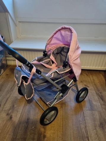 Baby Born Kinderwagen - Roze/Grijs beschikbaar voor biedingen
