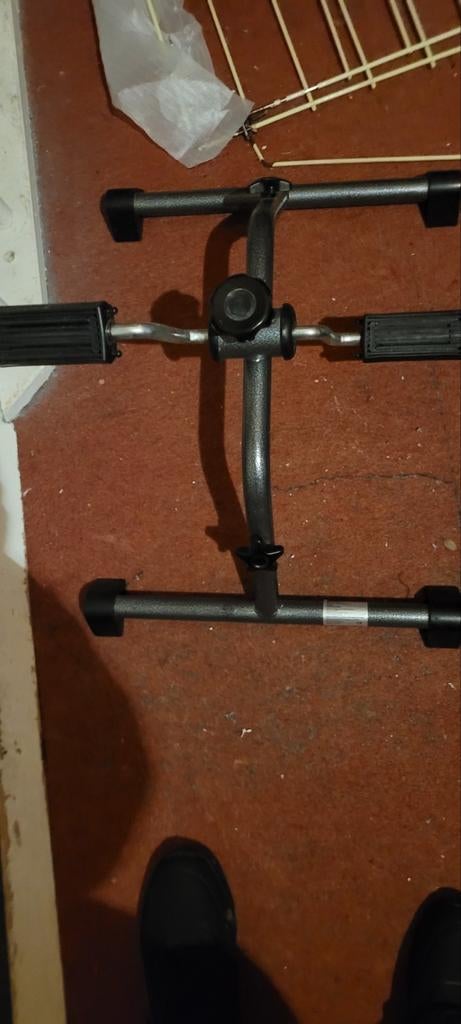 Fiets vanuit je stoel, Ophalen, Hometrainer