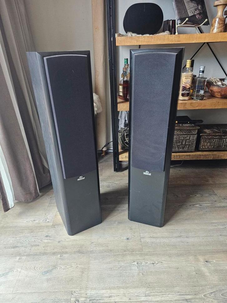 Magnat Vector 55 Luidsprekers - Top Geluid!, Audio, Tv en Foto, Luidsprekers, Gebruikt, Front, Rear of Stereo speakers, 120 watt of meer