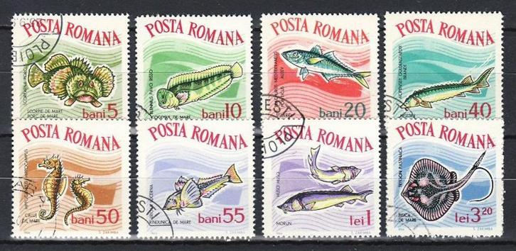 Roemenie Vissen 2280 serie, Postzegels en Munten, Postzegels | Thematische zegels, Dier of Natuur, Verzenden
