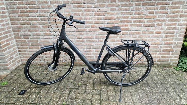 Herenfiets, Trek District, Eq Lowstep M ch, Aluminium frame, Fietsen en Brommers, Fietsen | Heren | Herenfietsen, Zo goed als nieuw