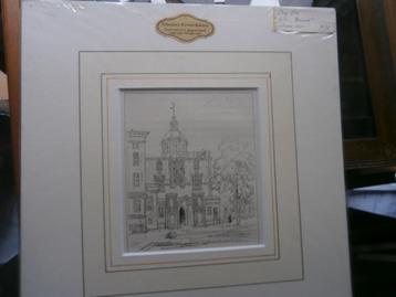 Dordrecht Nog als nw gravure in passepartout in plastic beschikbaar voor biedingen