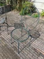 ijzeren tuinstoeltje, Tuin en Terras, Tuinstoelen, Ophalen, Gebruikt, Metaal