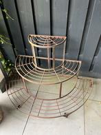 Planten etagere tuin standaard ijzer brocante, Tuin en Terras, Ophalen, Gebruikt, Rond, Metaal