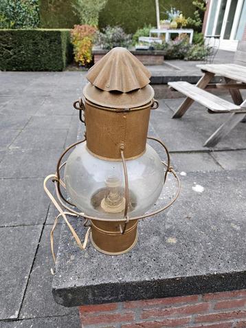 Vintage Scheepslamp / Buitenlamp beschikbaar voor biedingen