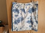 Nickjean Rok - Maat 44 - Bloemenprint, Wit, Maat 42/44 (L), Ophalen of Verzenden, Zo goed als nieuw