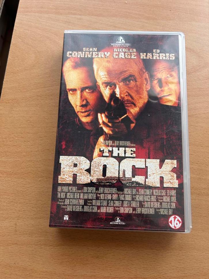 The Rock - VHS Actiefilm met Sean Connery #0713, Cd's en Dvd's, VHS | Film, Gebruikt, Actie en Avontuur, Vanaf 16 jaar, Ophalen of Verzenden