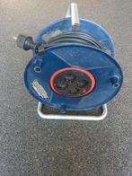 Kabelhaspel verlengsnoer, Ophalen of Verzenden, Zo goed als nieuw, Kabel of Snoer