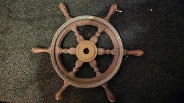 Houten stuurwiel 50 cm beschikbaar voor biedingen